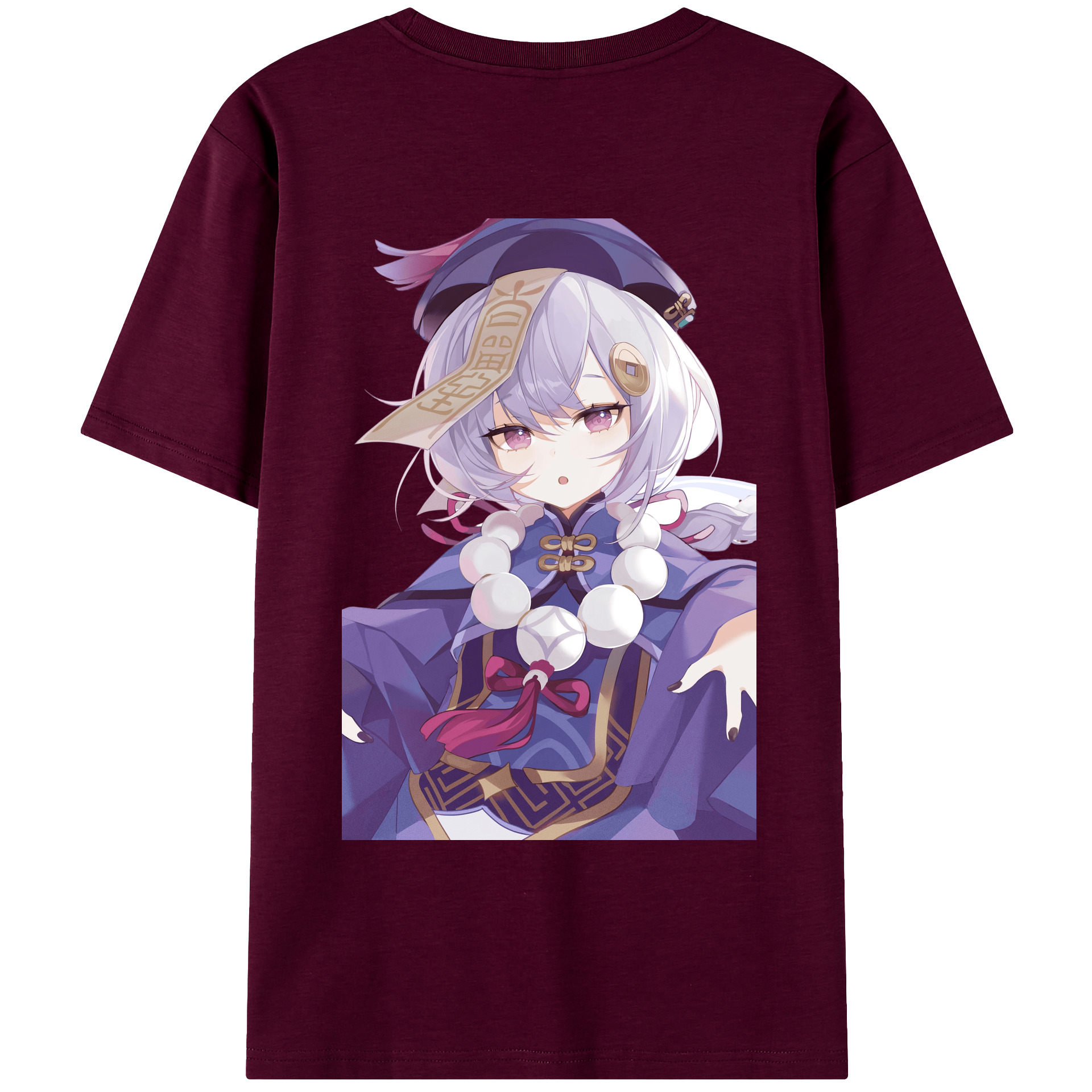 げんし神 七七 なな  genshin Nana レディース半袖Tシャツ(バックプリント)